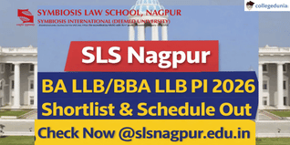 SLS Nagpur BA LLB/BBA LLB PI 2026 Shortlist & Schedule Out; Check Now @slsnagpur.edu.in